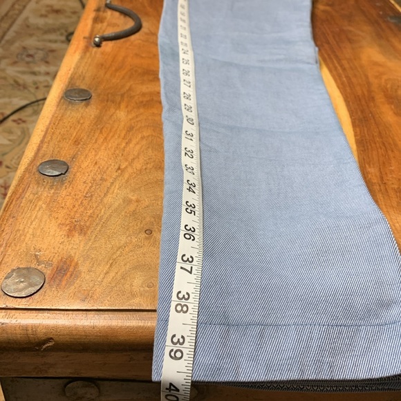 Ted Baker Light Blue Twill Weave Chino’s 28R Sturchi - Picture 9 of 12